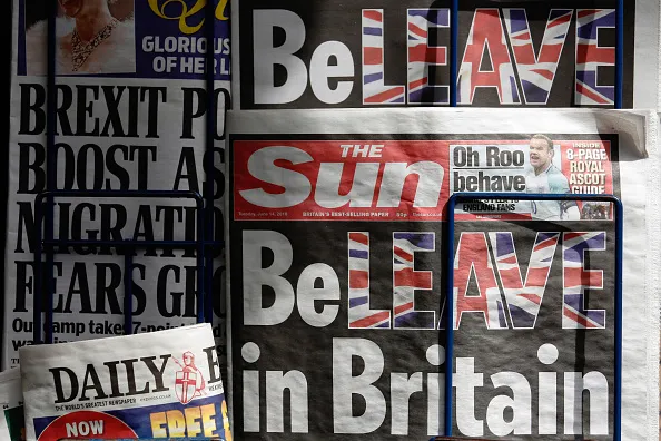 It was The Sun 'what on it.'
