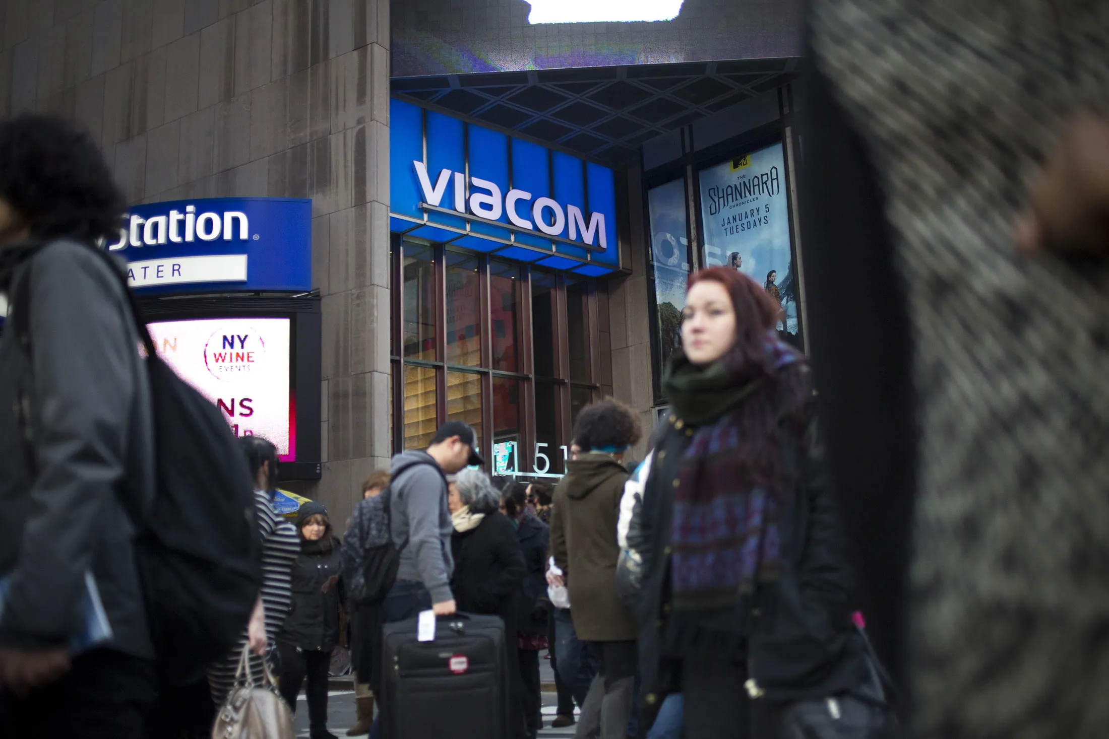 Viacom Inc. headquarters in New York.
