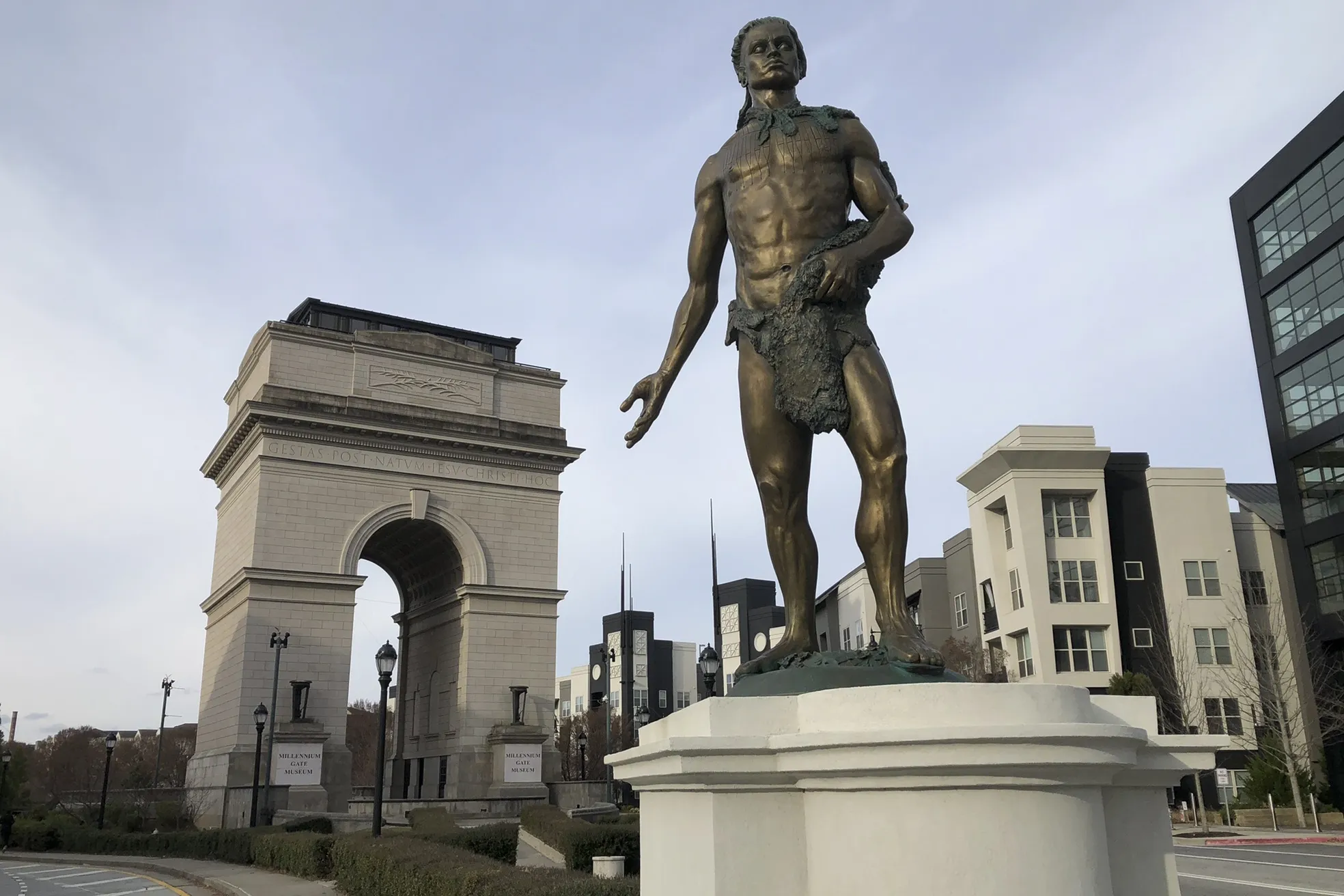 Muscogee Dismayed By Nearly Naked Statue of Georgia Ancestor 