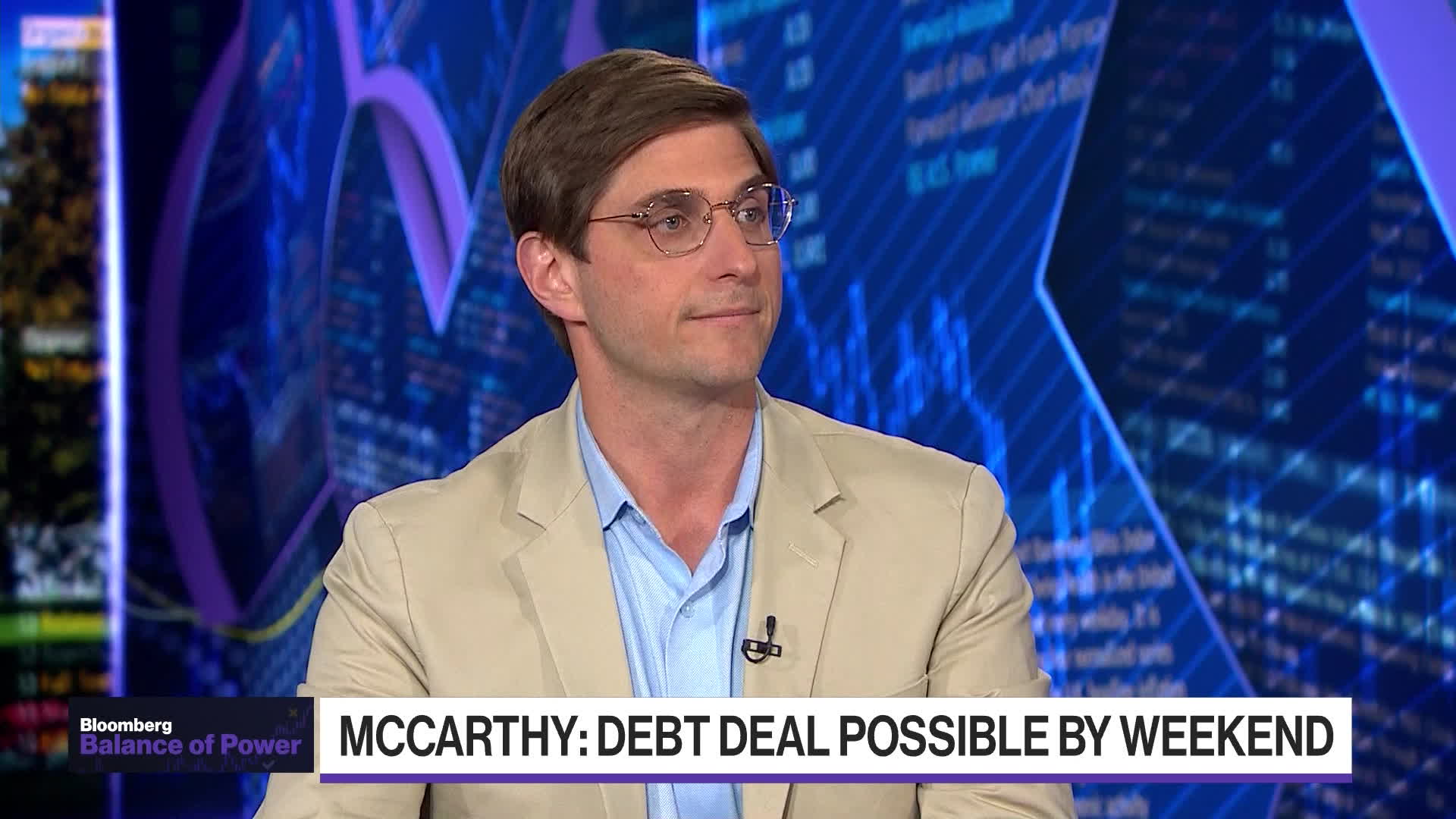 Watch McCarthy Debt Deal Possible By Weekend Bloomberg
