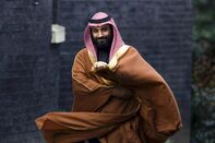 Saudi Arabia Crown Prince Mohammed Bin Salman Visits U.K. Prime Minister