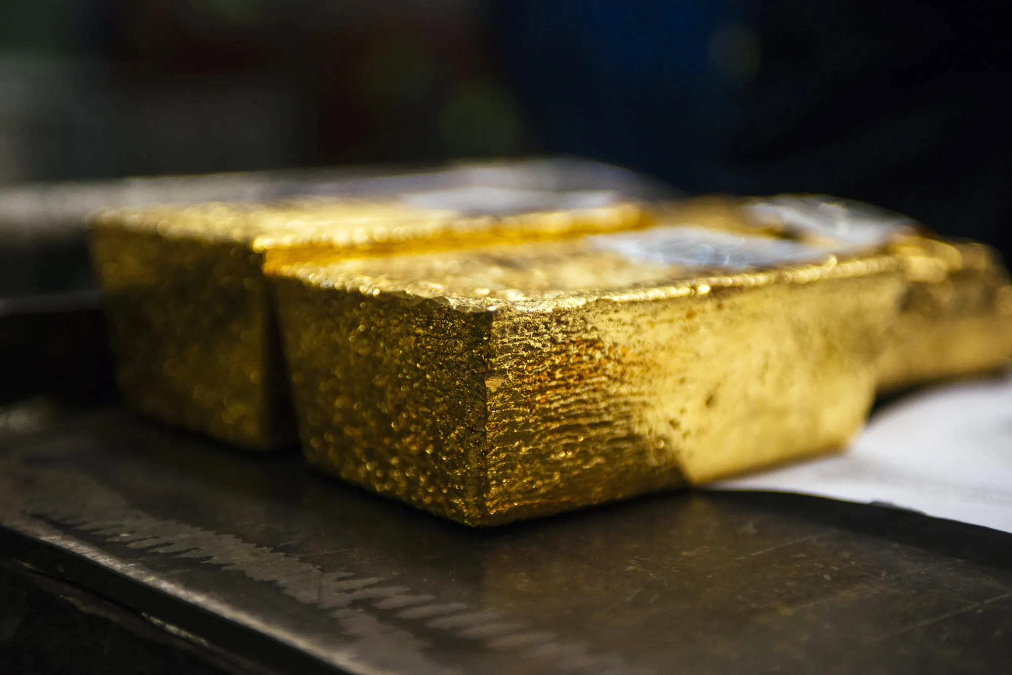 Gold Bar Casting And Krugerrand Minting At Rand Refinery Ltd.
