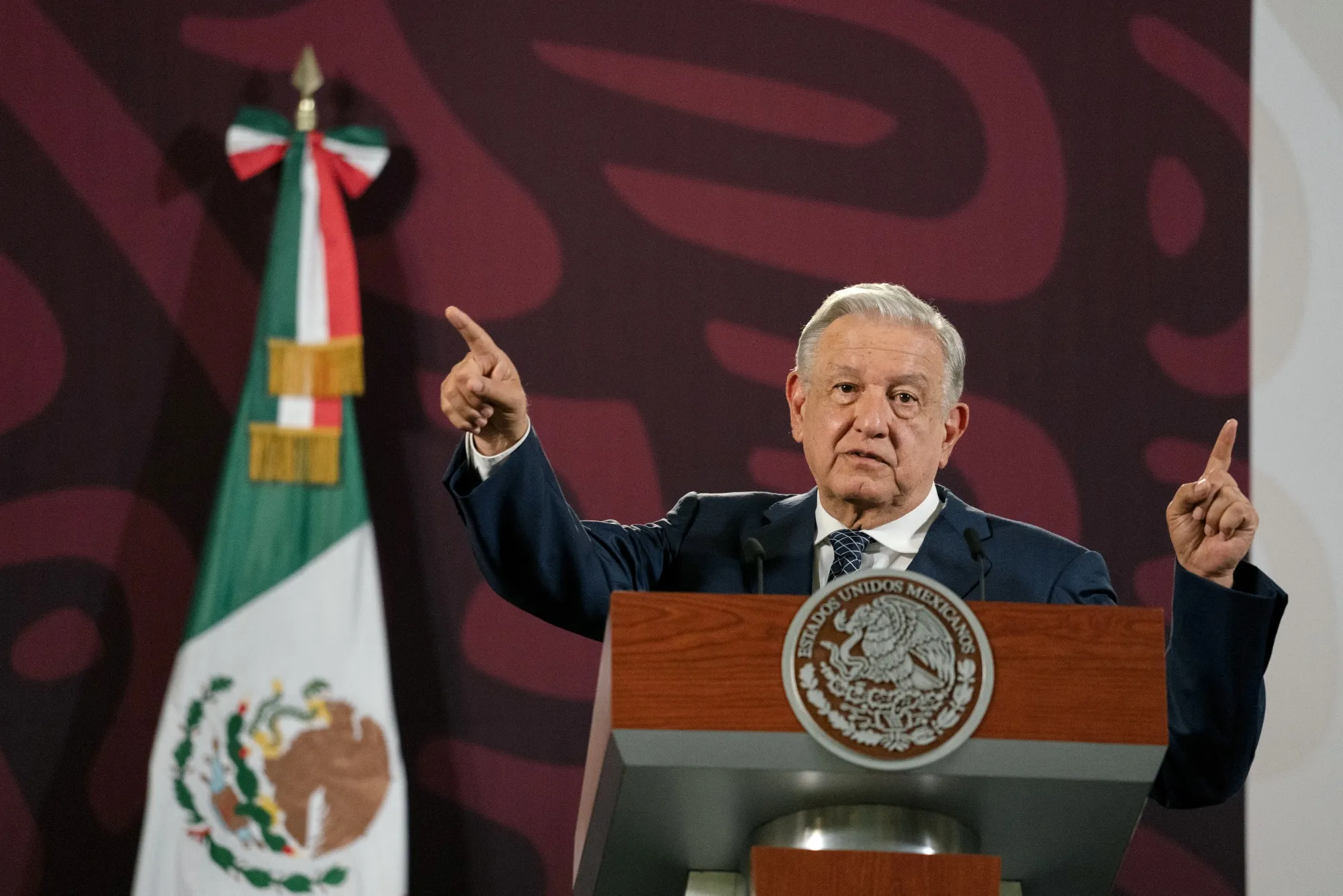 Andrés Manuel López Obrador, presidente de México.