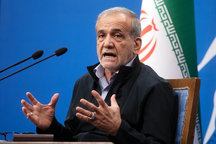 Iranian President Masoud Pezeshkian
