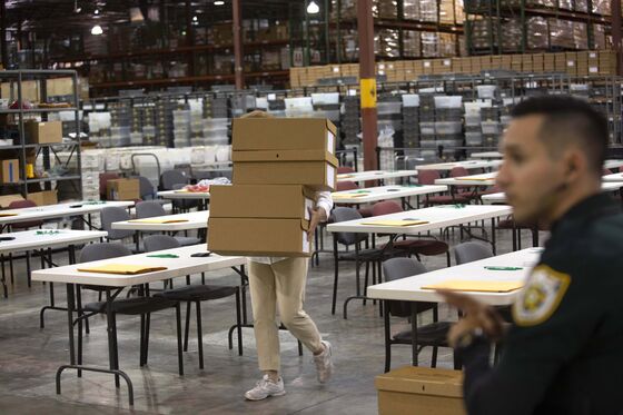 Florida Secretary of State Sets Hand Recount in Senate Race