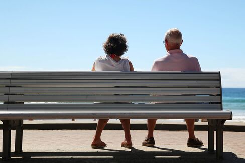 Images Of Retirees As Australia's $1.5 Trillion Pension System Failing