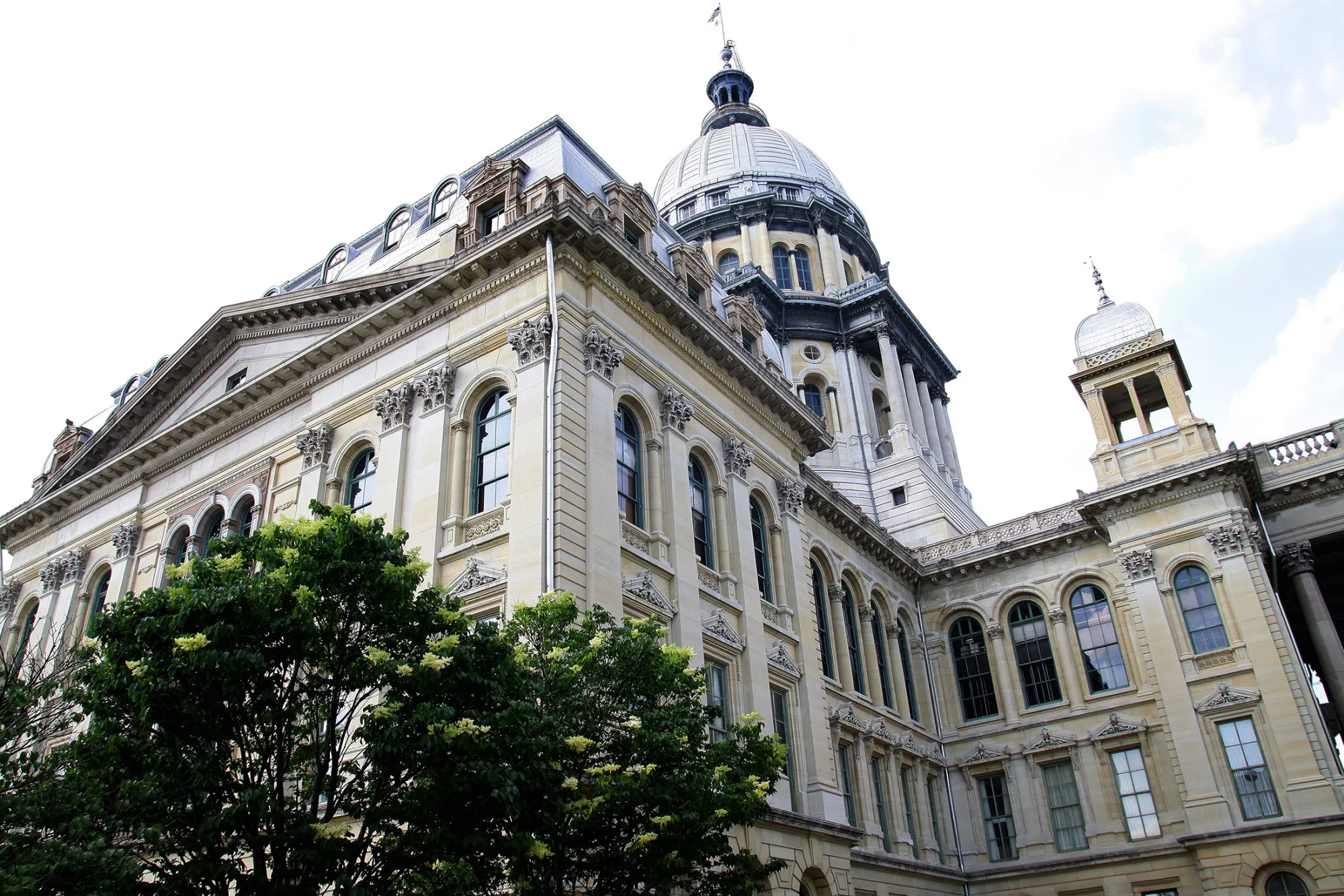 The Illinois State Capitol Building, in Springfield.
