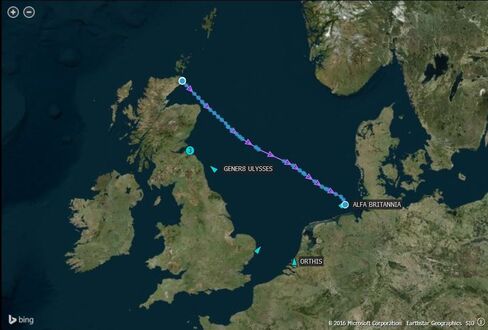 Vessels storing crude on the North Sea are moving to port as oil demand rises.