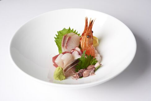 The sashimi bowl.