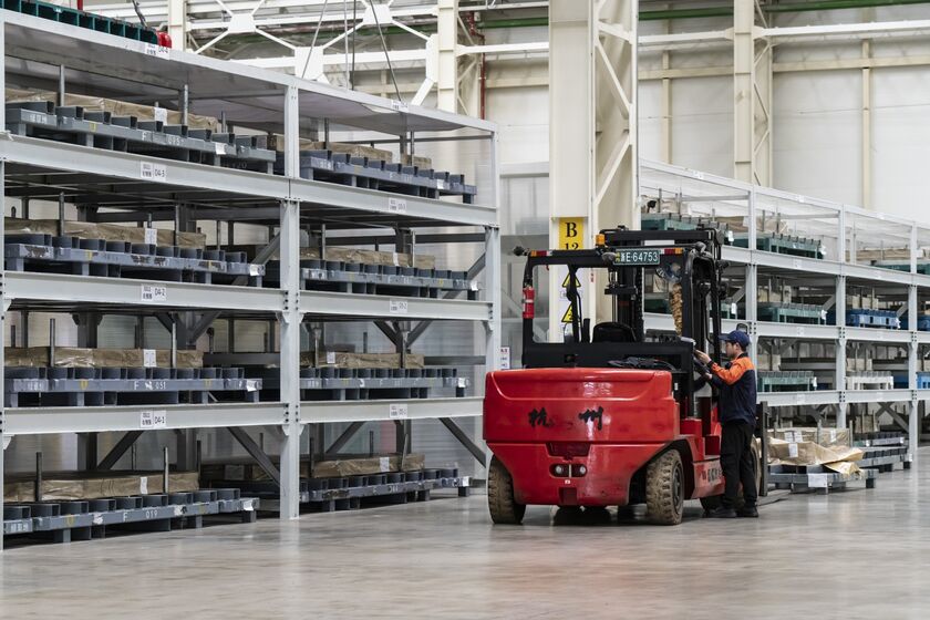 Inside A Geely Factory Production Line