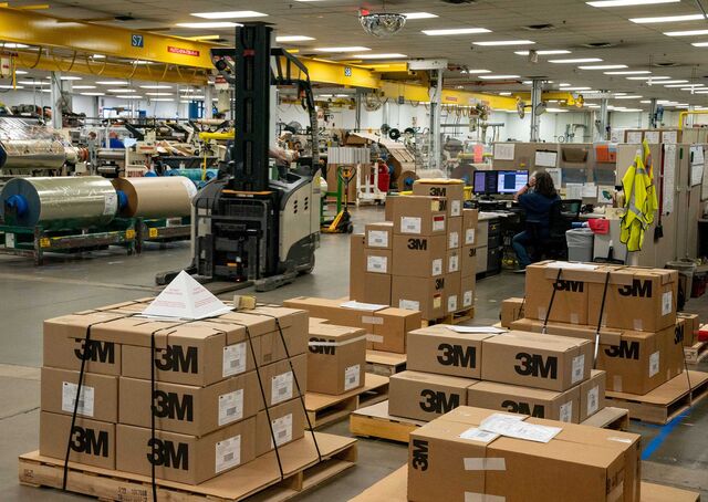 3M products at the company’s Hutchinson, Minnesota plant in 2022. 