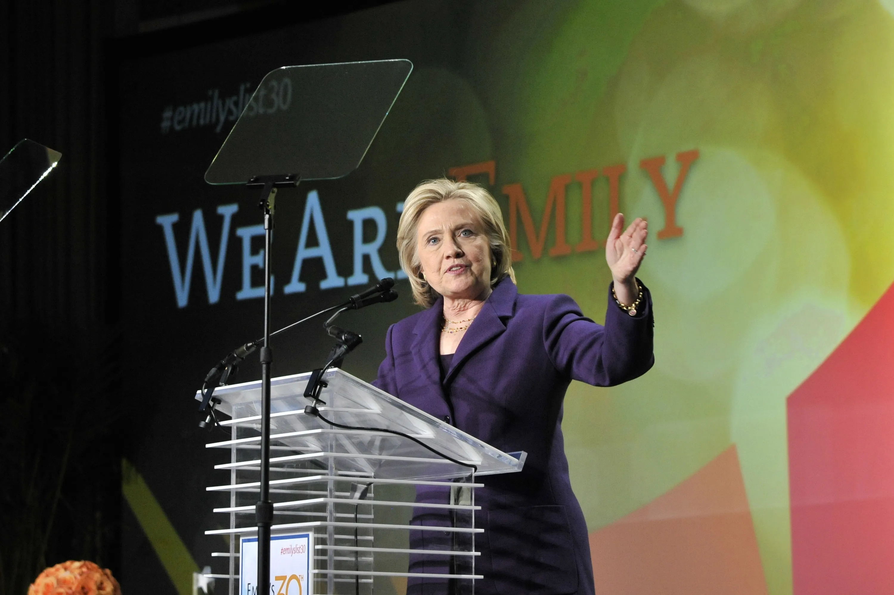attends EMILY's List 30th Anniversary Gala at Washington Hilton on March 3, 2015 in Washington, DC.
