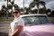 Acosta and her husband restore classic cars with limited resources.