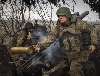 relates to Russian Forces Advance, Target Railways as Kyiv Awaits Weapons