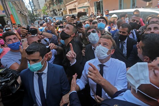 Macron Visits Lebanon Promising Post-Blast Aid Yet Urging Reform