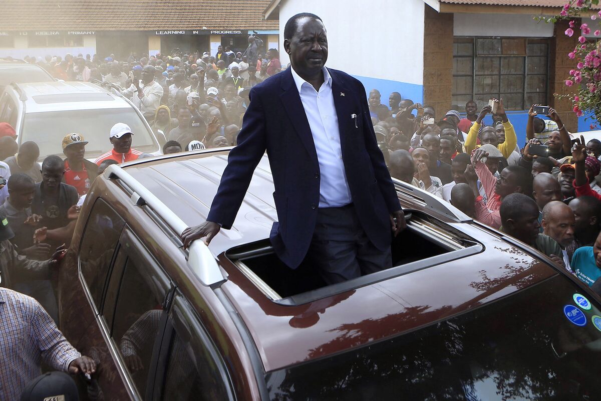 Kenyan Opposition Rejects Vote Tally Showing Incumbent Ahead Bloomberg