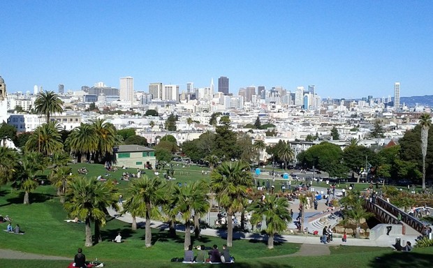 Dolores Park in San Francisco