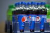 Bottles of PepsiCo Inc. Wild Cherry Pepsi brand soda.