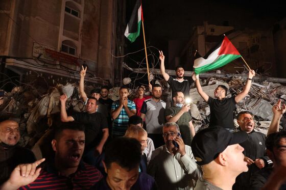 Israelis, Palestinians Celebrate Truce After 11-Day Conflict