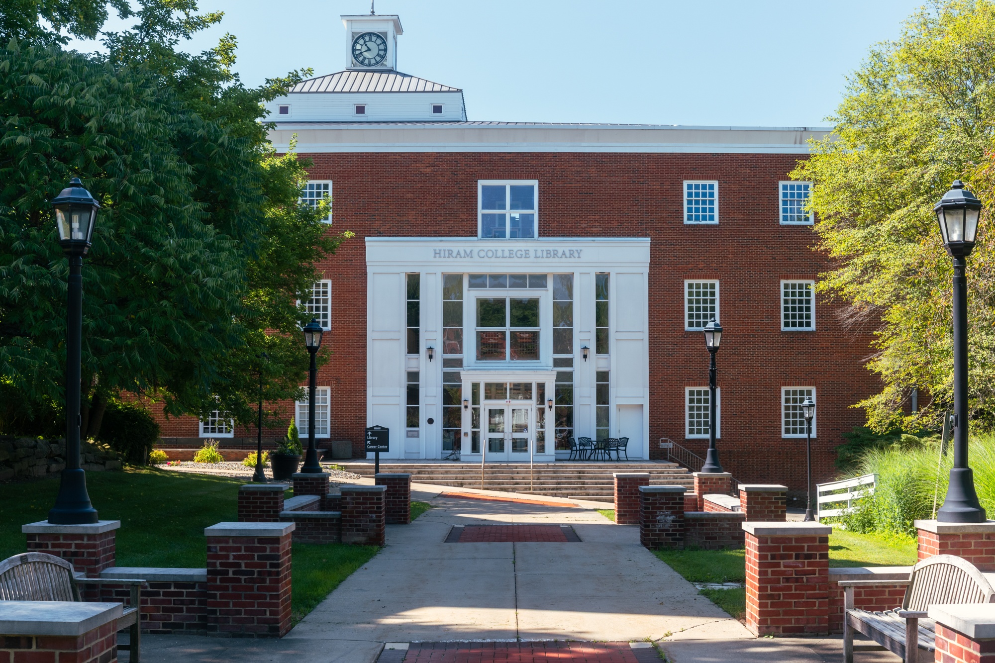 Hiram College’s campus in northeastern Ohio.
