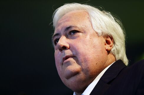 Mineralogy Chairman Clive Palmer