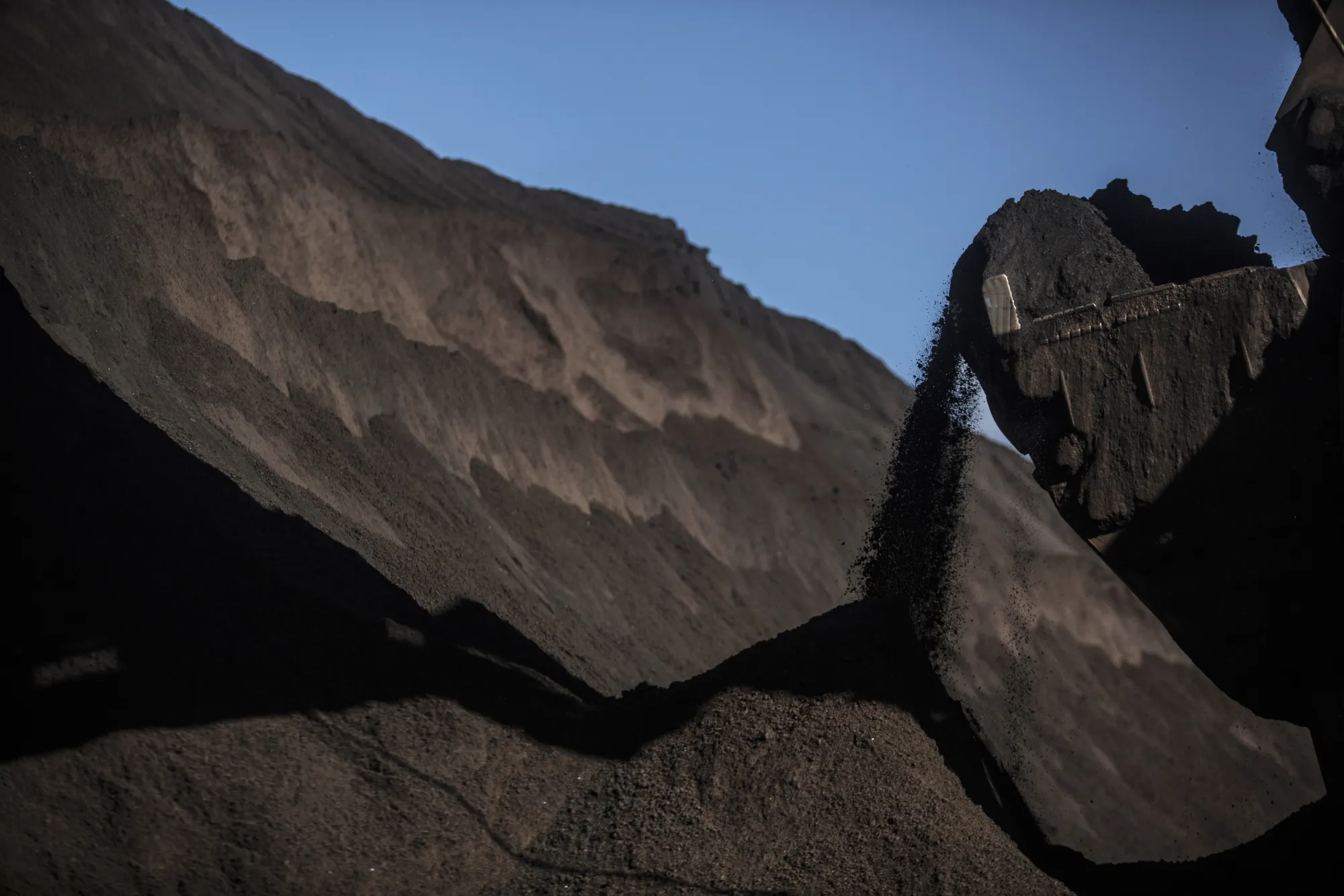 Operations Inside The CSN Sepetiba Coal and Iron Ore Terminal At The Port Of Sepetiba