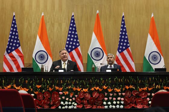 Pompeo Hails Close Ties on India Trip But Differences Linger