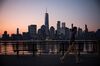 A jogger runs along the Hudson River Waterfront Walkway in Jersey City, New Jersey, U.S., on Monday, July 29, 2019. U.S. stocks fell and Treasuries rose as investors sought clarity on the latest trade policy from the Trump administration and digested the latest jobs report.