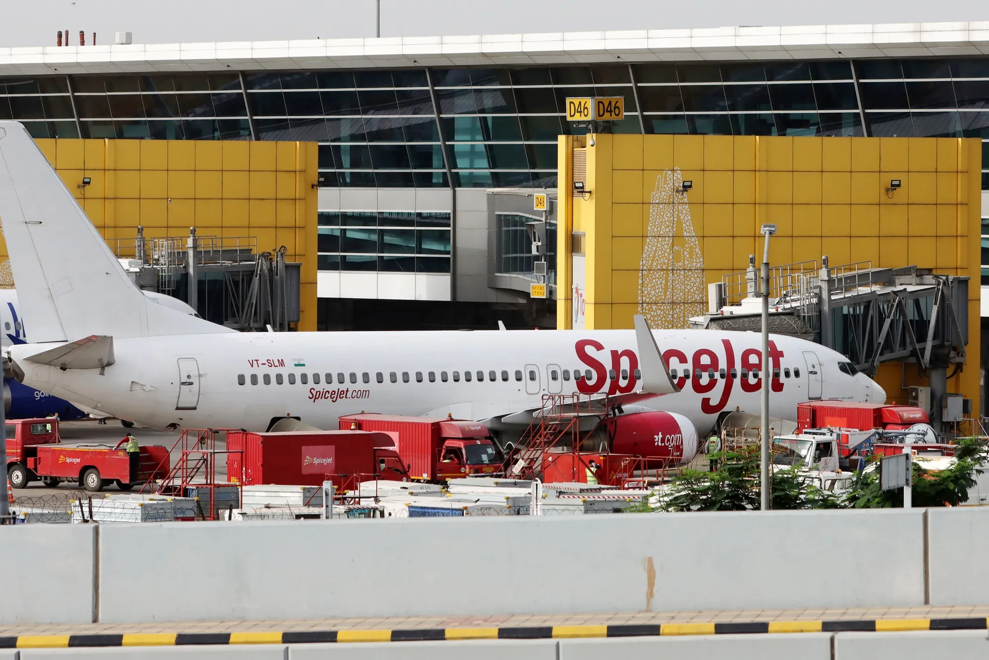 Aircraft At Delhi Airport As India’s Airlines Left Exposed