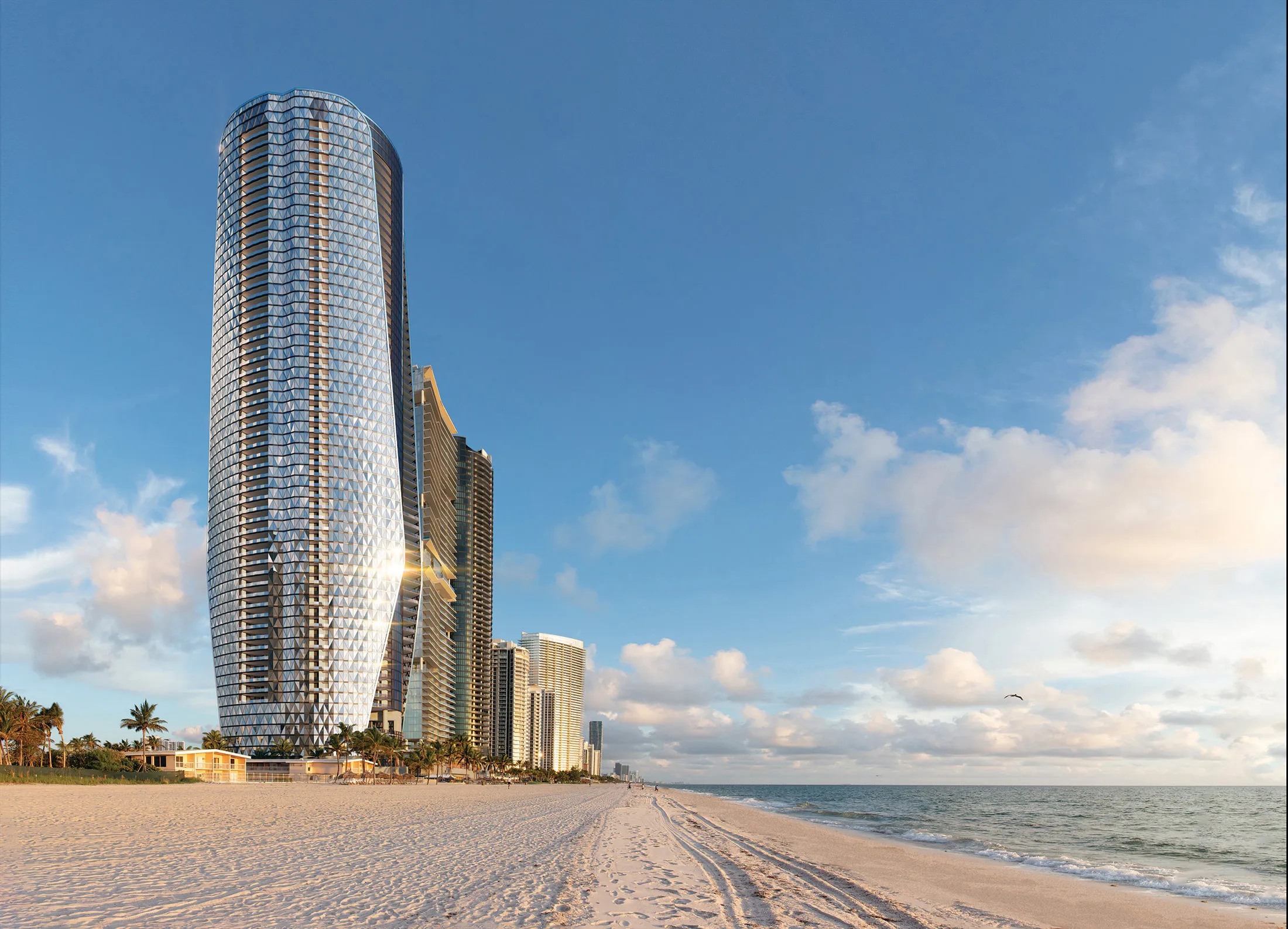 The new tower will be 61 stories.