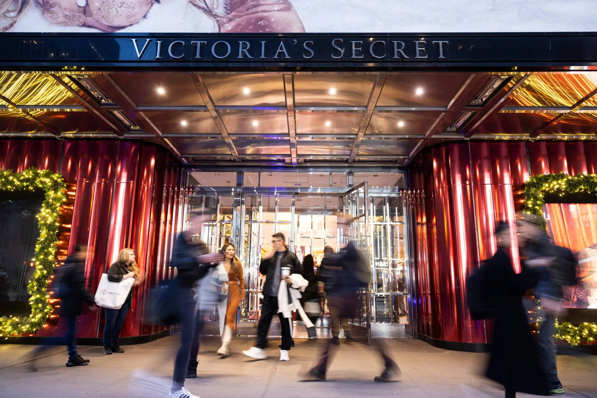 A Victoria's Secret store in New York.