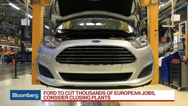 Ford's Cost Purge Hits Europe With Thousands of Job Cuts - Bloomberg