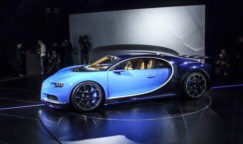 The Bugatti Chiron.