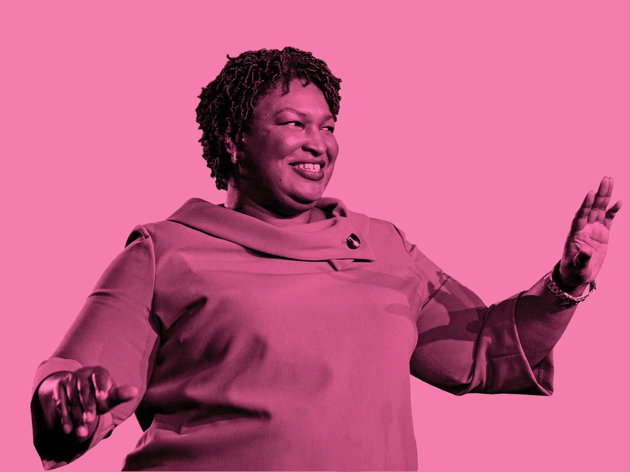 Stacey Abrams, founder of Fair Fight 2020.