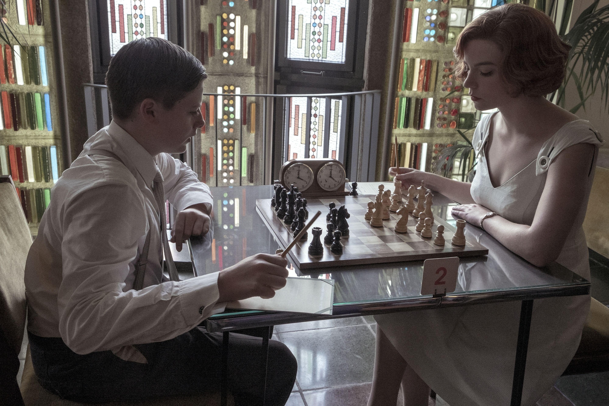 relating to Chess Clocks, Time, and Queen's Gambit on Netflix