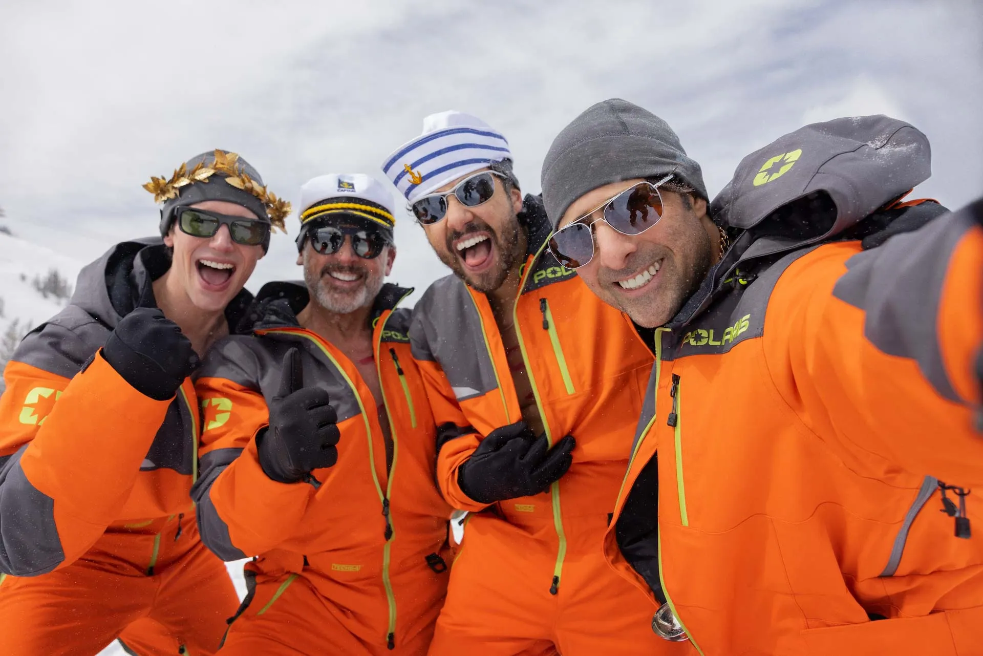 Cory Michael Smith, Steve Carell, Ramy Youssef and Jason Schwartzman star in&nbsp;Mountainhead.