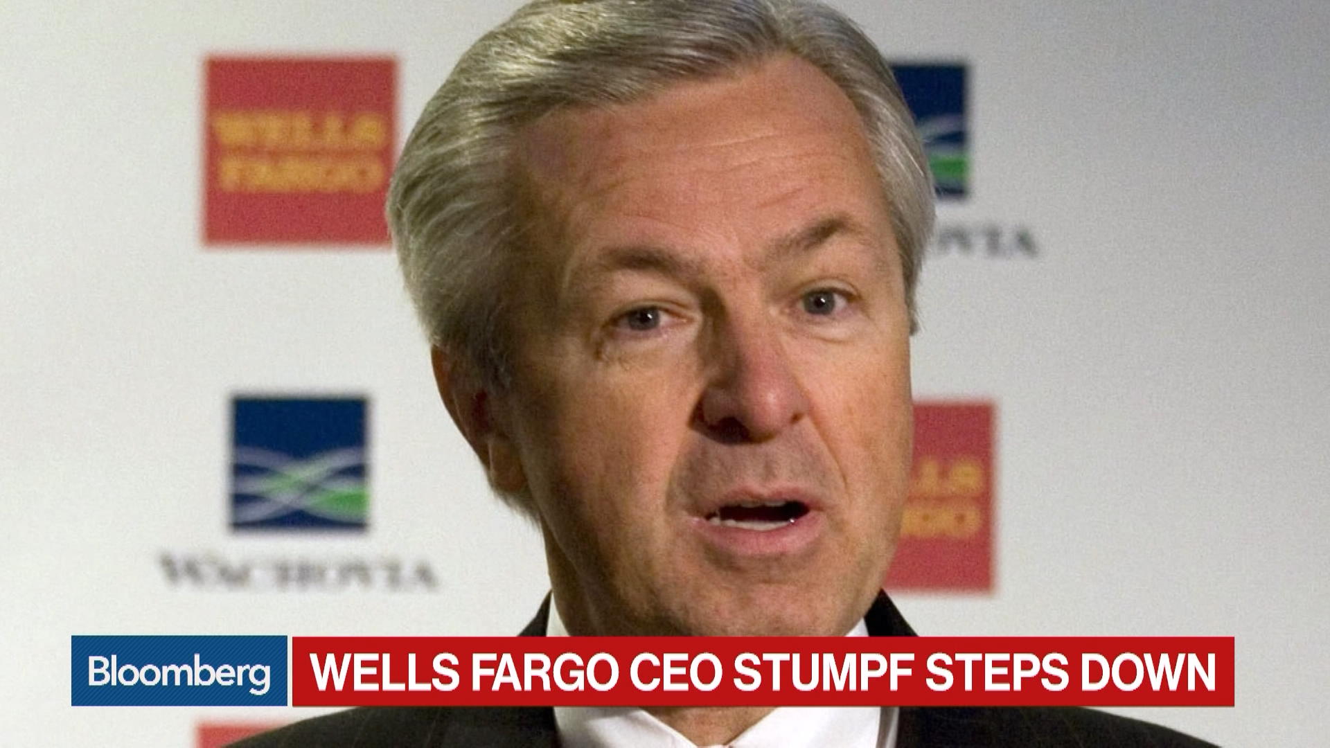 Watch Wells Fargo CEO Steps Down After Fake Account Scandal - Bloomberg