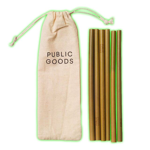 Better: Public Goods Bamboo straws