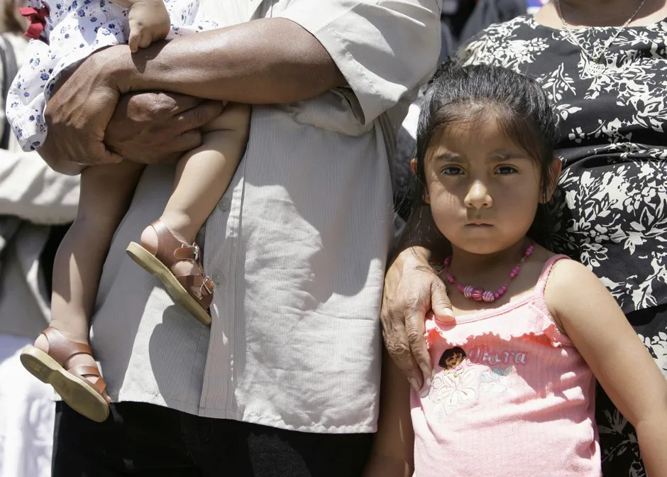 A Guatemalan family in L.A., members of which are facing deportation.