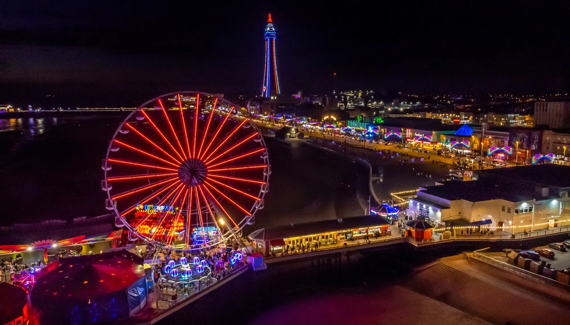 Displays like this one at the Central Pier and Blackpool Tower in the UK are getting more expensive.