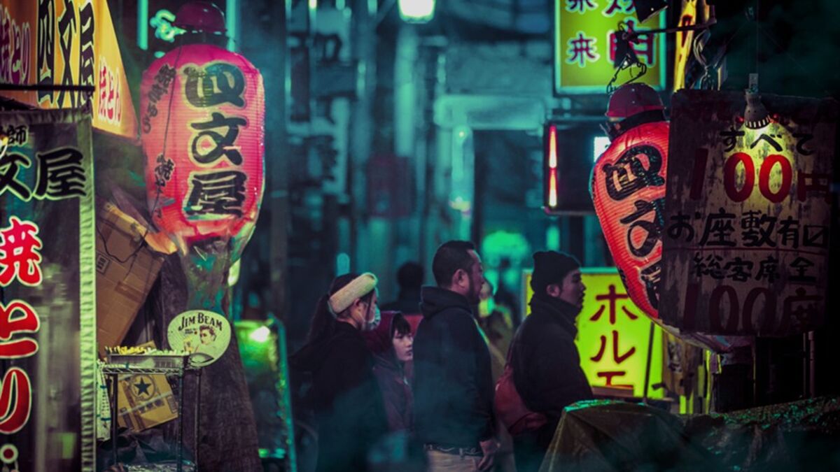 Video Game Art Director Liam Wong Photographs Tokyo Blade Runner Style Bloomberg