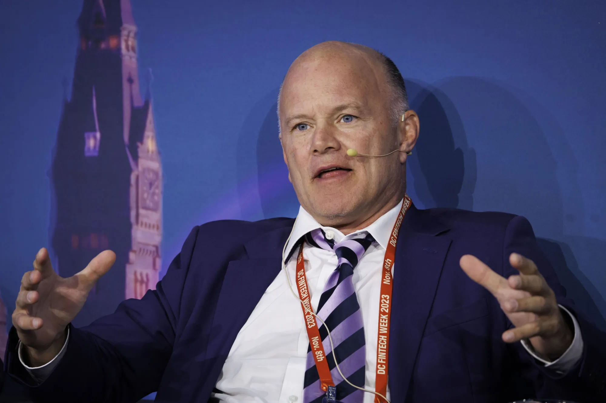 Michael Novogratz, founder and chief executive officer of Galaxy Digital LP