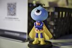 The mascot for Ant Financial