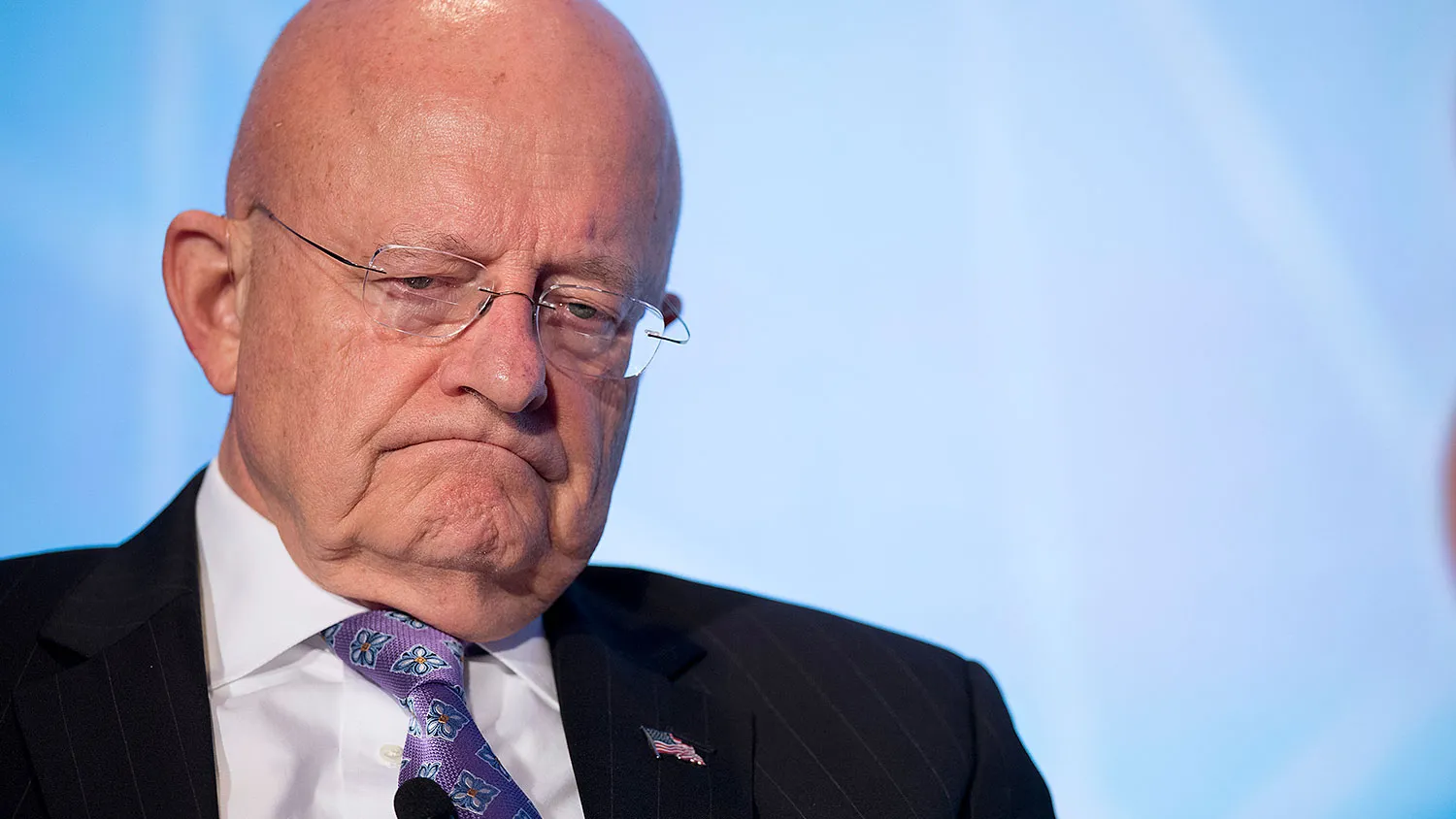 Director of National Intelligence James Clapper speaks at the 2016 Intelligence and National Security Summit in Washington on Sept. 7, 2016.
