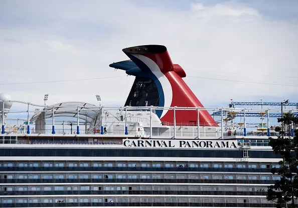 The Carnival Panorama cruise ship.