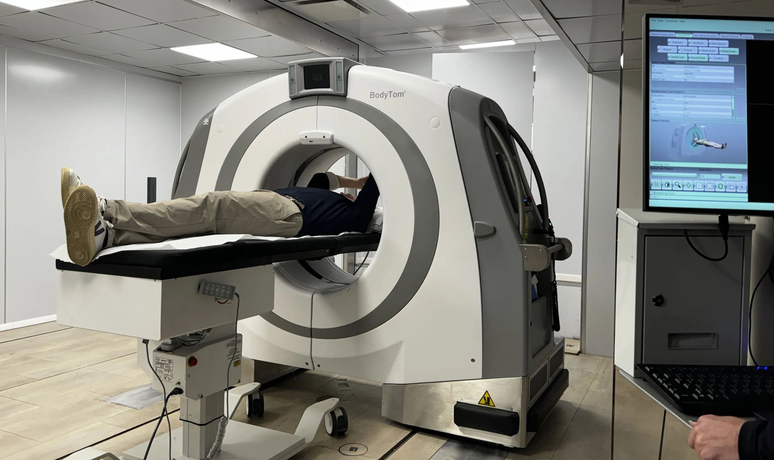 About 1,100 people have been scanned so far in Detroit.&nbsp;