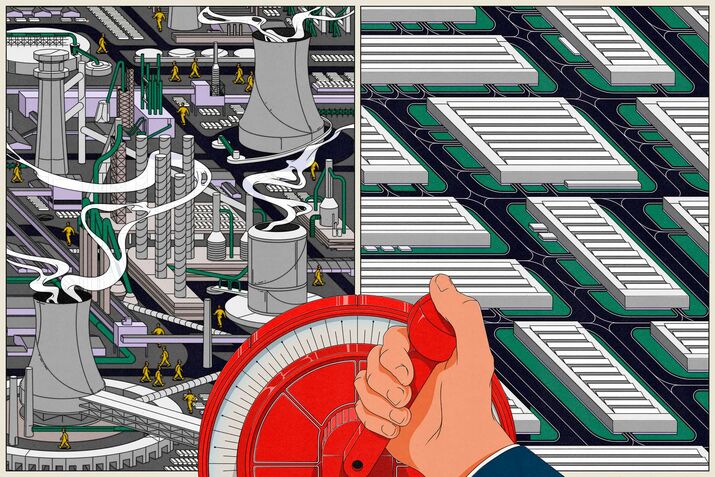AI Data Center Boom Threatens Trump’s Manufacturing Revival