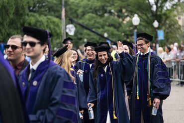 Fed Chair Powell Delivers Commencement Address At Georgetown Law