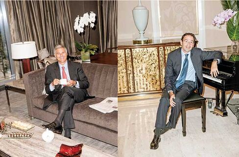 Gray, right, brought in Nassetta as Hilton’s turnaround CEO