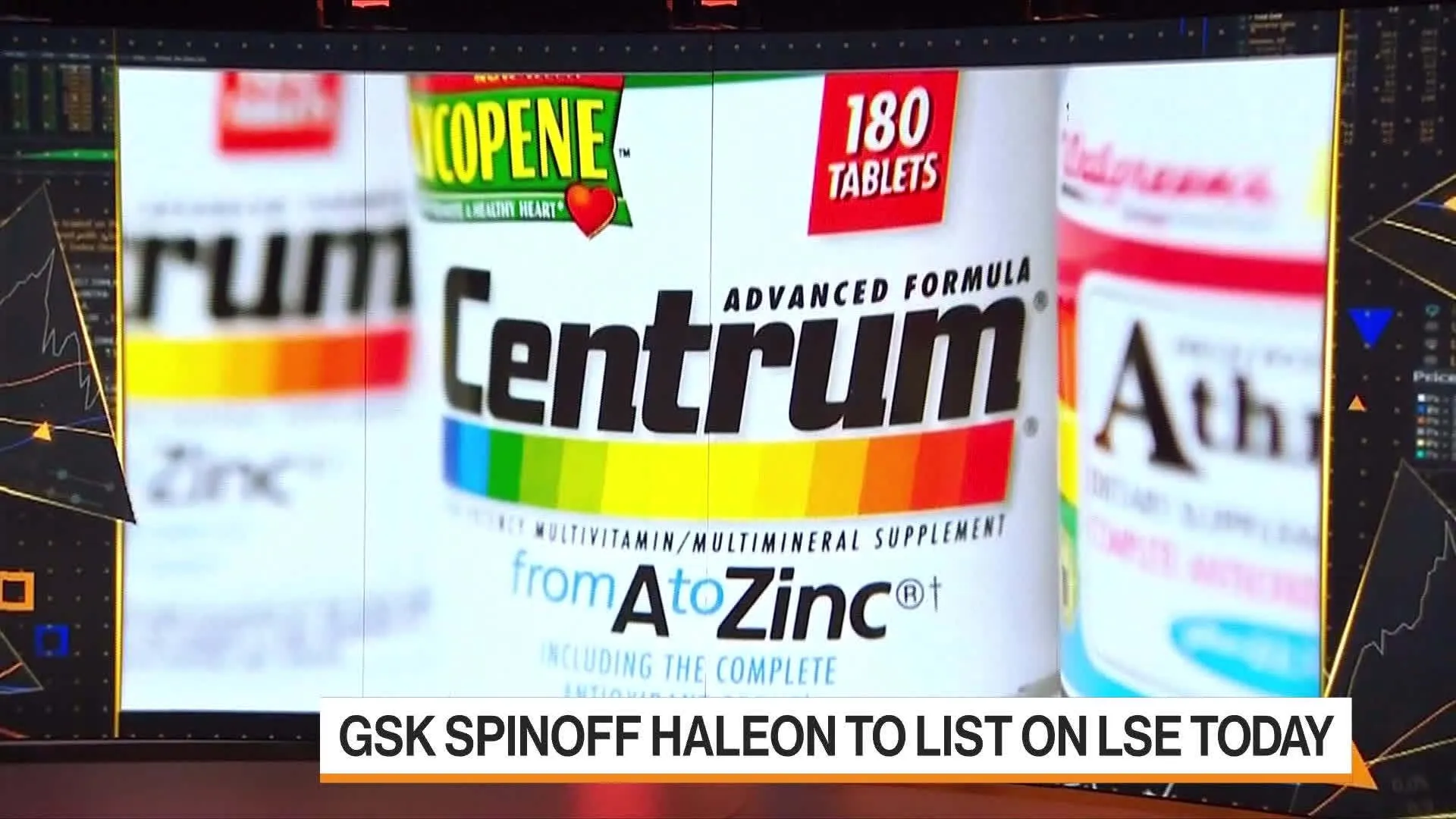 Watch GSK Lists Consumer Healthcare Unit in London - Bloomberg